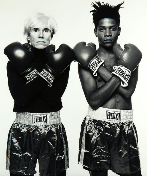 Warhol vs Basquiat Poster