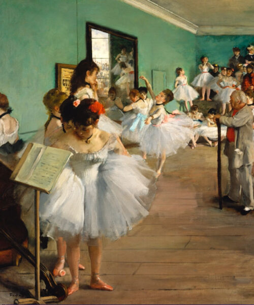 Cuadro "La Clase de Danza"