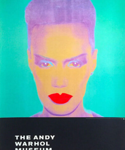 Grace Jones / Warhol -  Art Poster