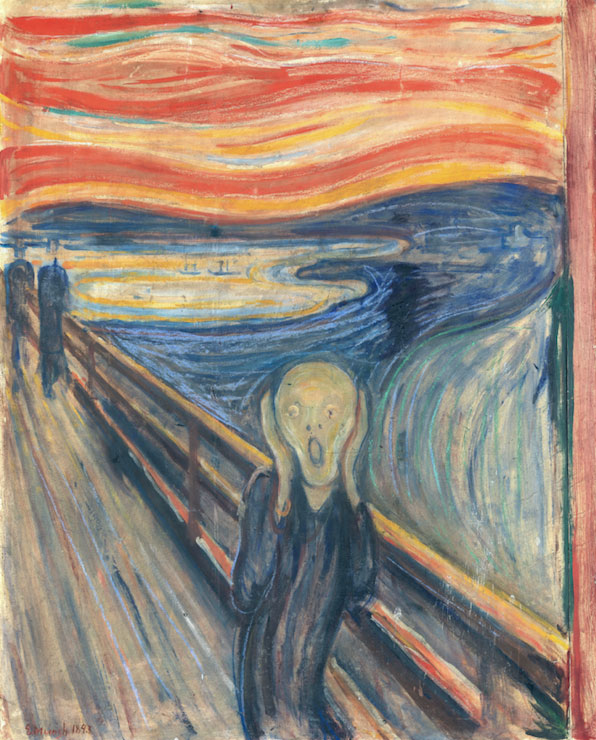 Cuadro El Grito de Munch