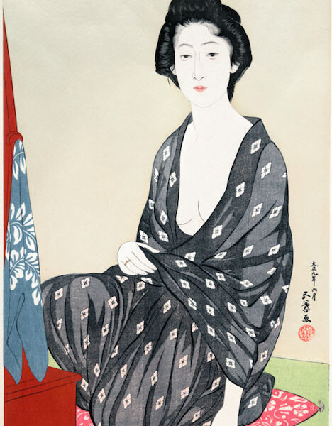 Geisha Reclinada