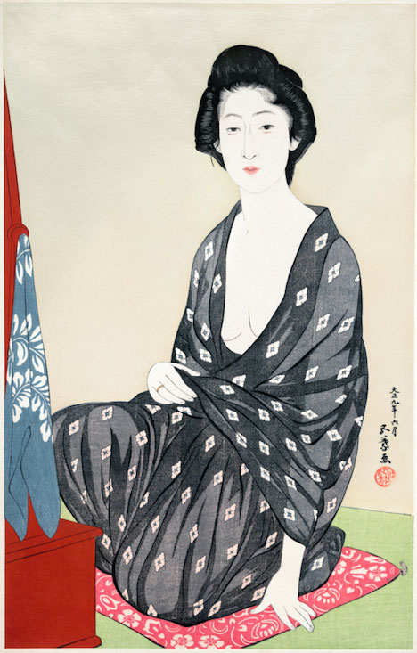 Geisha Reclinada