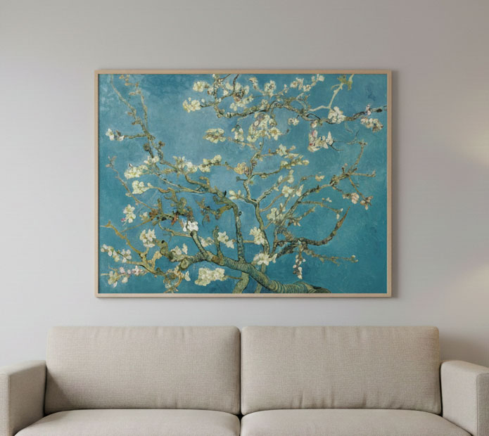 Cerezos en Flor de Vincent Van Gogh - Imagen 2