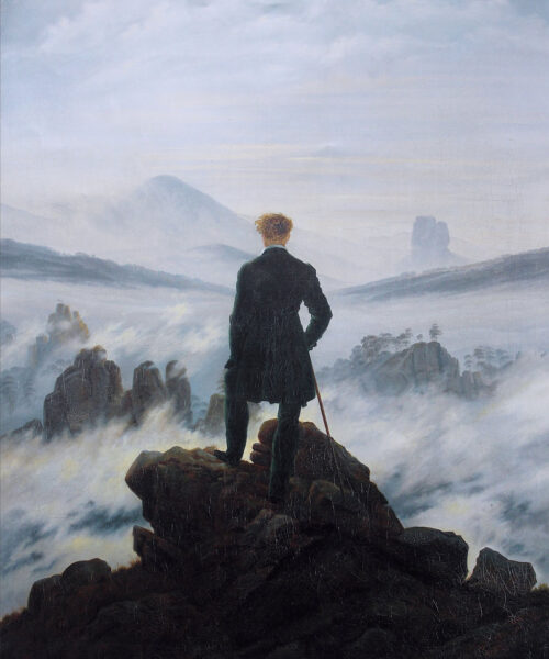 El caminante sobre el mar de nubes