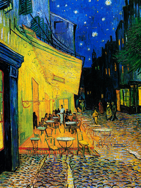 Terraza de Café por la Noche Van Gogh