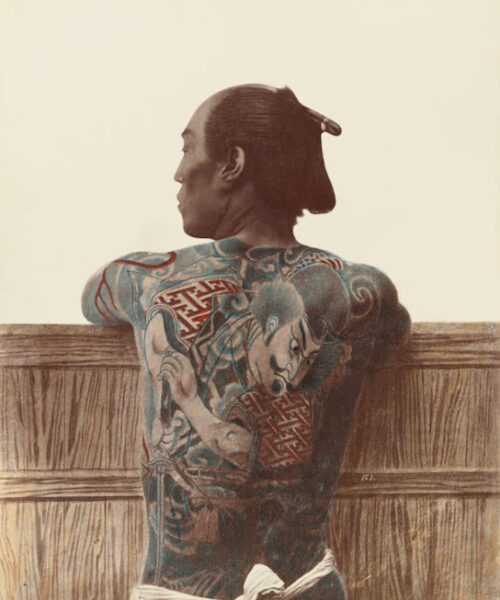 Cuadro Kimbei Tatoo I