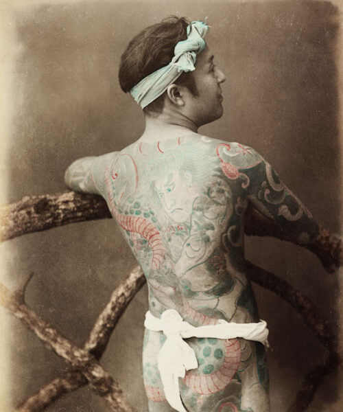 Cuadro Kimbei Tatoo II