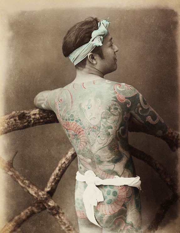 Cuadro Kimbei Tatoo II