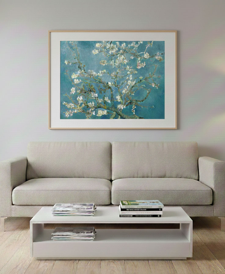 Cerezos en Flor de Vincent Van Gogh - Imagen 3