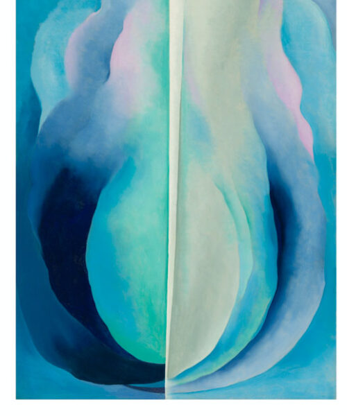 Abstraction Blue Poster