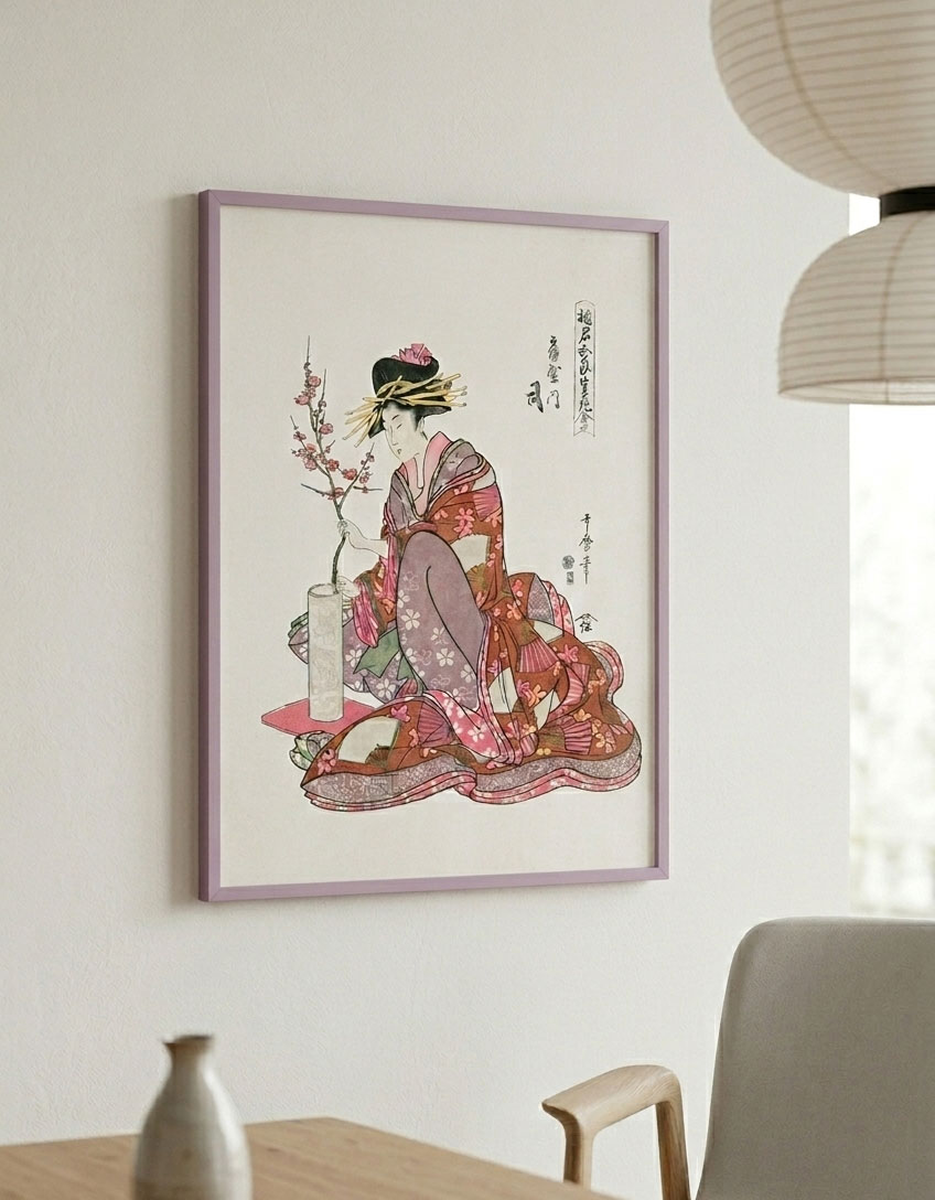 Geisha de Utamaro Kitagawa - Imagen 2