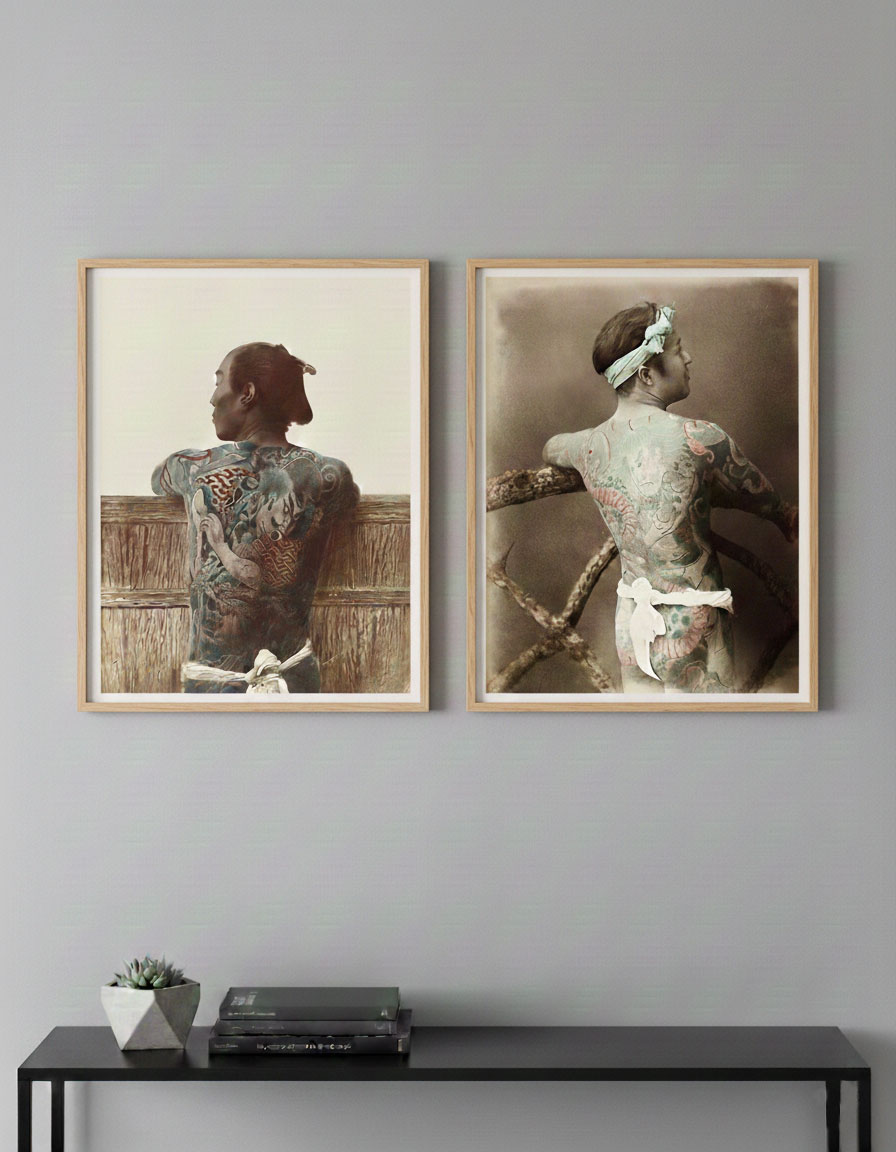 Cuadro Kimbei Tatoo II - Imagen 3