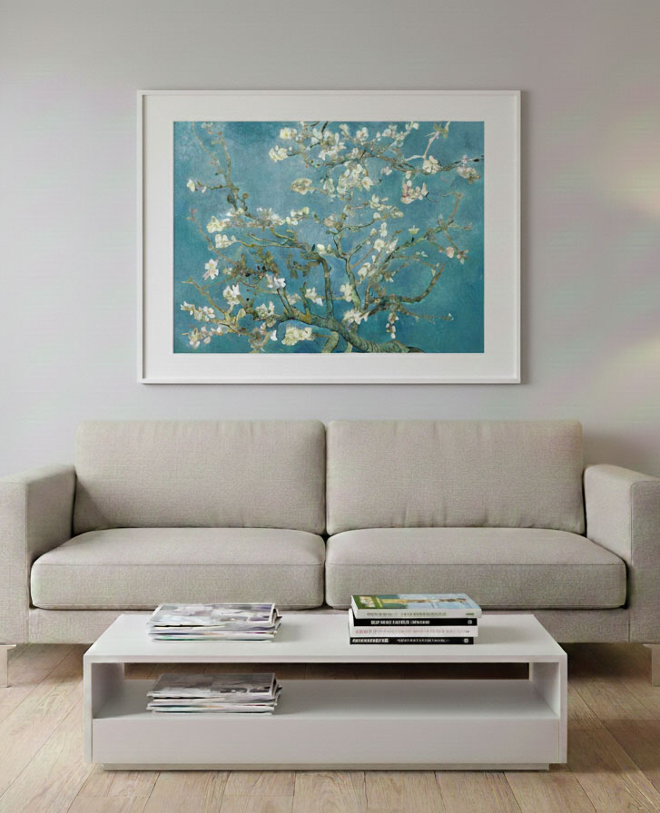 Cerezos en Flor de Vincent Van Gogh - Imagen 4