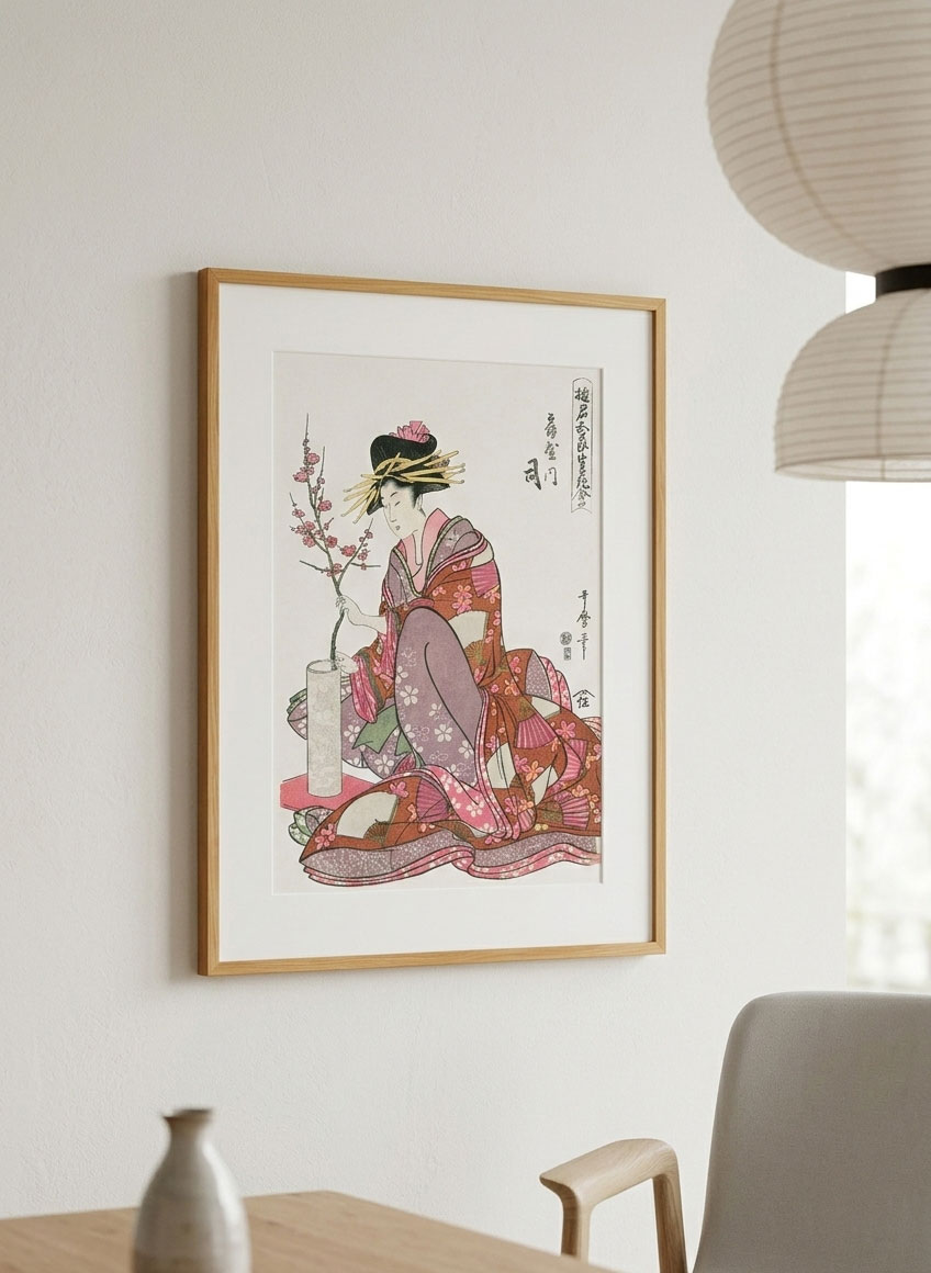 Geisha de Utamaro Kitagawa - Imagen 3