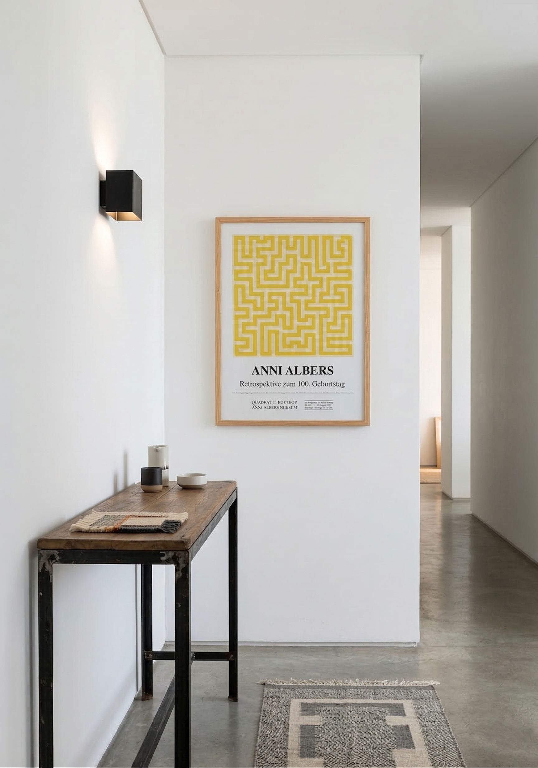 Anni Albers Retrospektive Art Poster - Imagen 2
