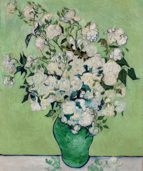 Roses Vincent Van Gogh.