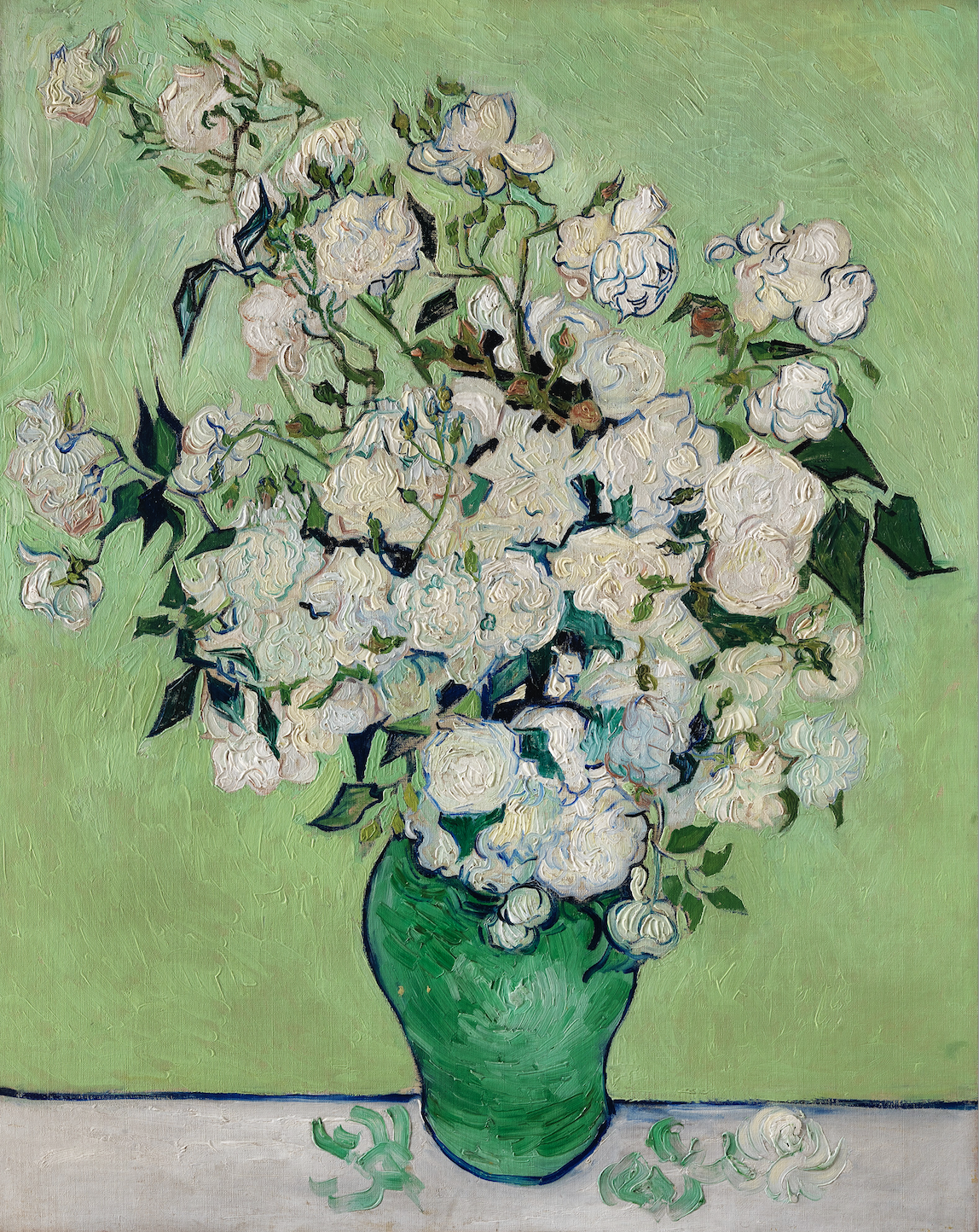 Roses Vincent Van Gogh.