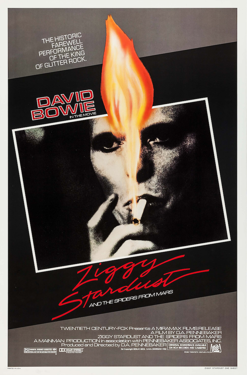 Póster "Ziggy Stardust and the Spiders From Mars"