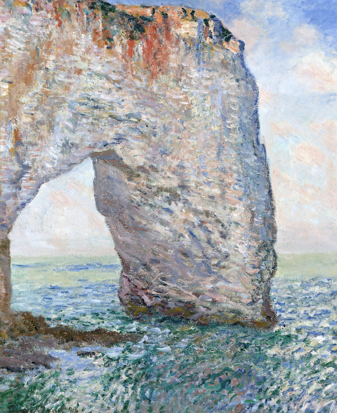 El Puerto de Mannerport Cerca de Étretat