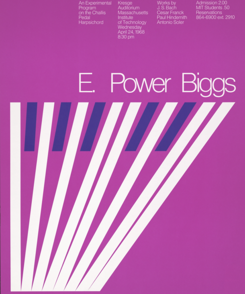 Póster E. Power Biggs