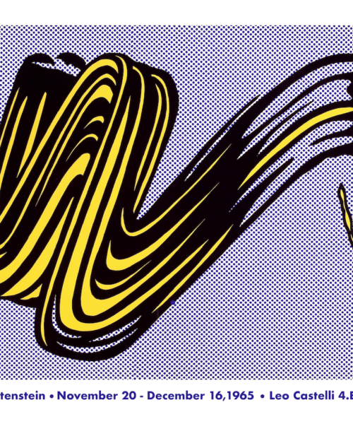 Poster Brushstroke