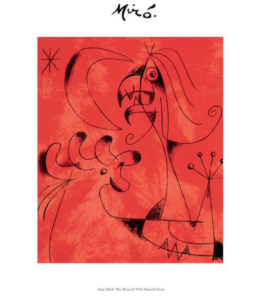 Cuadro El Mago Miró