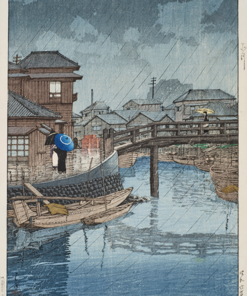Temporada de lluvias en Shinagawa